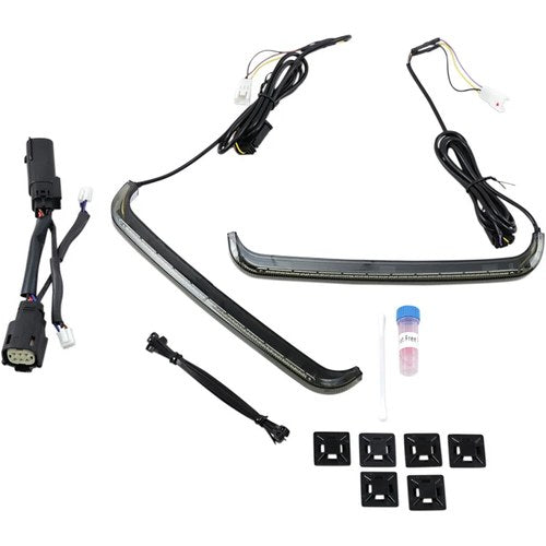 Custom Dynamics LED Low-Profile Bagz Accent Lights, 10-13 Smoke Lens CD-LP-SS6-S