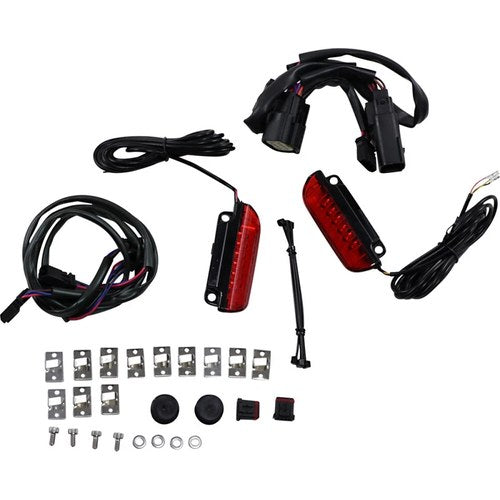 Custom Dynamics Luggage Rack Light Bar - Red | CD-LR-11-R