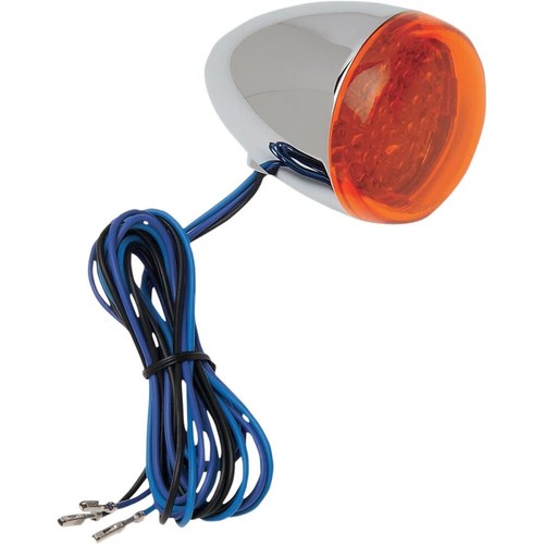 Chris Products Turn Signal - LED - Chrome/Amber | 8501A-LED