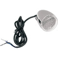 Chris Products Turn Signal - Amber LED - Chrome/Clear | 8500C-LED-A