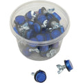 Chris Products License Plate Reflectors - 40ct Tub - Blue | CH40B
