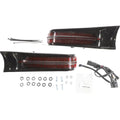 Ciro Filler Panel Lights - Red/Black | 40049