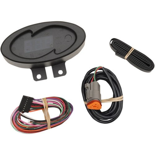 Dakota Digital 5000 Series Wave Speedometer, Black, 2" H x 4.25" W | MCL-5100-K