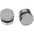 Drag Specialties Fork Tube Cap - Chrome - 39 mm | C23-0218D