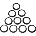 Drag Specialties Fork Dust Seals - 49 mm - 10-Pack | 57-104-10