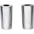 Drag Specialties Fork Slider Covers - Chrome - Smooth - Extended +4" | 74539BX