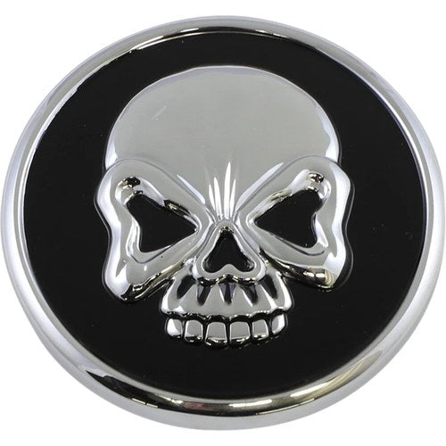 Drag Specialties Skull Gas Cap - Vented - Screw-In | 012720