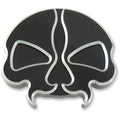 Drag Specialties Split Skull Gas Cap - Black - Vented | 78048BB2