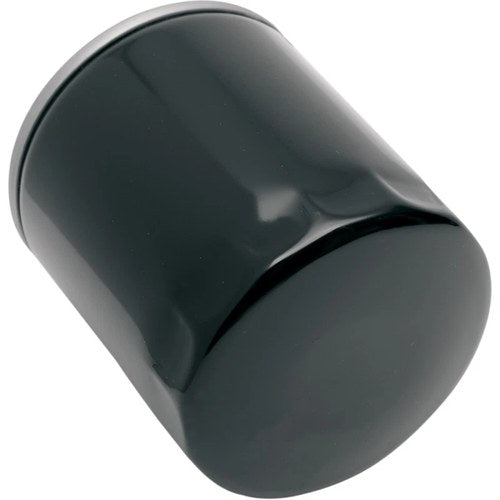 Drag Specialties Oil Filter - Spin-On - Black - With Nut | 14-0024BK-BX18