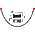 Drag Specialties Engine Oil Spout Kit - Black | 323057B