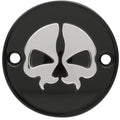 Drag Specialties Points Cover - Split Skull - Black - M8 | 78102BB2