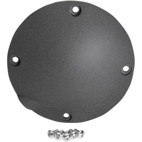 Drag Specialties Wrinkle Black Derby Cover | 33-0016KWB
