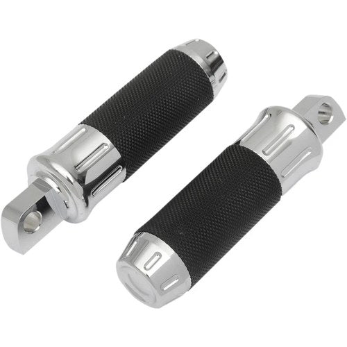 Drag Specialties Custom Footpegs - Chrome | 354122