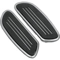 Drag Specialties Footboard Sweeper - Chrome | P17-0433