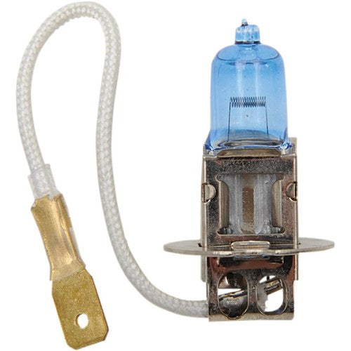 Drag Specialties Halogen Bulb - H3 - 55 W - Super White | H3-PK22S-55E