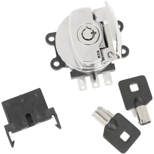 Drag Specialties Side Hinge Ignition Switch - Chrome | 21-0209