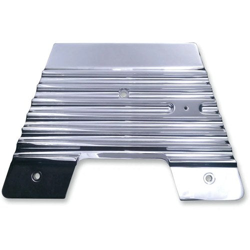 Covingtons Firewall Plate - Finned - Chrome | C1340-C