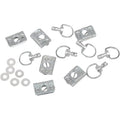 Cycle Performance D-Ring Kit - Silver Clips | CPP/9030