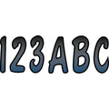 Hardline I.D. Sticker Kit - 200 Series - Metallic Blue Gradation | BMBKG200
