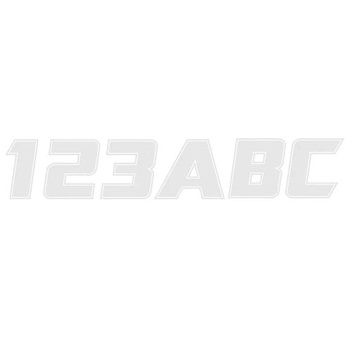 Hardline Decal Registration Kit - Silver | SILVER900