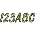 Hardline I.D. Sticker Kit - 400 Series - Kiwi/Black | KIBKG400