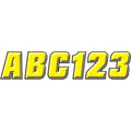 Hardline Sticker Kit - 2" - Yellow/Black | YEBLK500