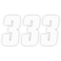 Factory Effex FX Factory Number 3 - White - 7" | 08-90093