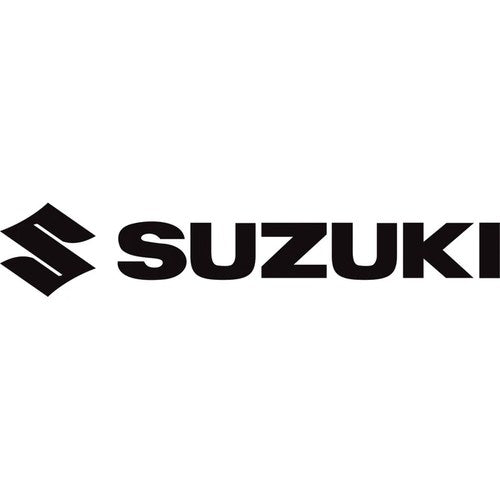 Factory Effex Die-Cut Decal - 1' for Suzuki Black | 12-94414