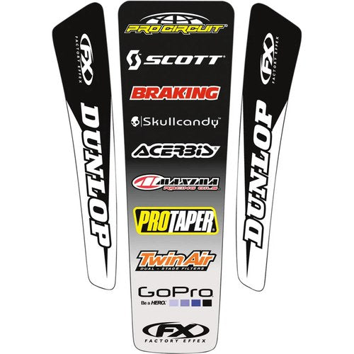 Factory Effex Rear Fender Decal Kit - Universal 2 | 16-32020