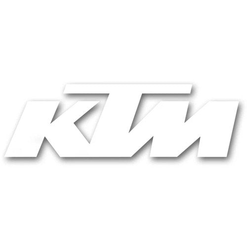 Factory Effex Die-Cut Decal - 1' - KTM White | 19-94550