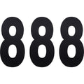 Factory Effex FX Number 8 - Black - 6" | 02-4458