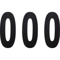 Factory Effex FX Number 0 - Black - 8" | 02-4470