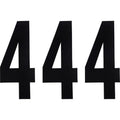 Factory Effex FX Number 4 - Black - 8" | 02-4474