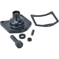 Drag Specialties Solenoid End Cover - Starter Button - Gloss Black | 79-4007