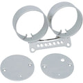 Drag Specialties Dual Chrome Gauge Bracket | T21-6924