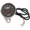 Drag Specialties 2.4" Mini Electronic Tachometer - Backlit LED | 21-6894DS