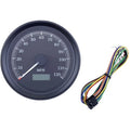 Drag Specialties 3-3/8" Programmable Electronic Speedometer, Mph | T21-69A3BBDSR