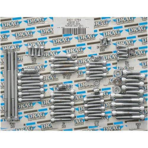 Drag Specialties Bolt Kit Motor Knurled FL 07-16 | MK700