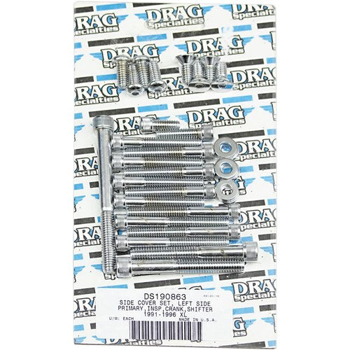 Drag Specialties Side Cover Set 91-03 XL | MK248