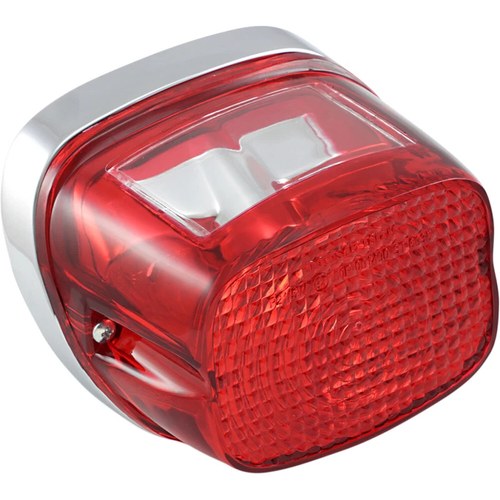 Drag Specialties Taillight - Red Lens | 12-0019BXLB1