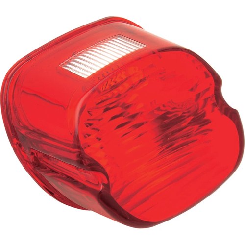 Drag Specialties Laydown Taillight Lens - Red | 12-0018C-BC446
