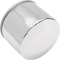 Drag Specialties Magnetic Ring Oil Filter - Chrome - 2 1/4" | 140004HP-BX29
