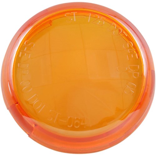 Drag Specialties Turn Signal Lens - Amber - '00+ | 162353-HC3