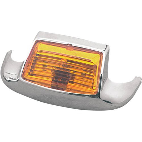 Drag Specialties Fender Tip Light - Amber | 51-0636A-BC344