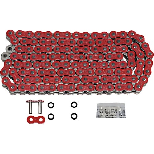 EK Chain 525 MVXZ2 - Chain - 120 Links - Red | 525MVXZ2-120R