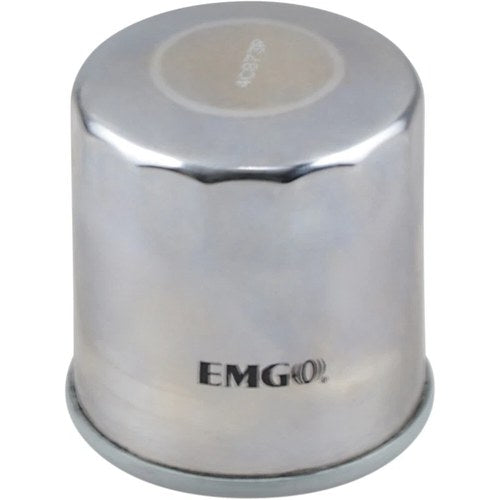 Emgo Micro-Tech Oil Filter - Chrome | L10-82222