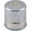 Emgo Micro-Tech Oil Filter - Chrome | L10-82222