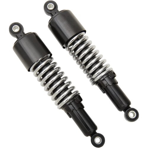 Emgo Custom Shorty Shocks w/Shroud - Black - Eye Lowering | 17-05701