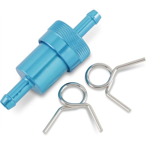 Emgo Fuel Filter - Blue - 5/16" | 14-34431