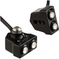 Joker Machine LED Side Mount Turn Signal - Black/Amber | 05-208-AB